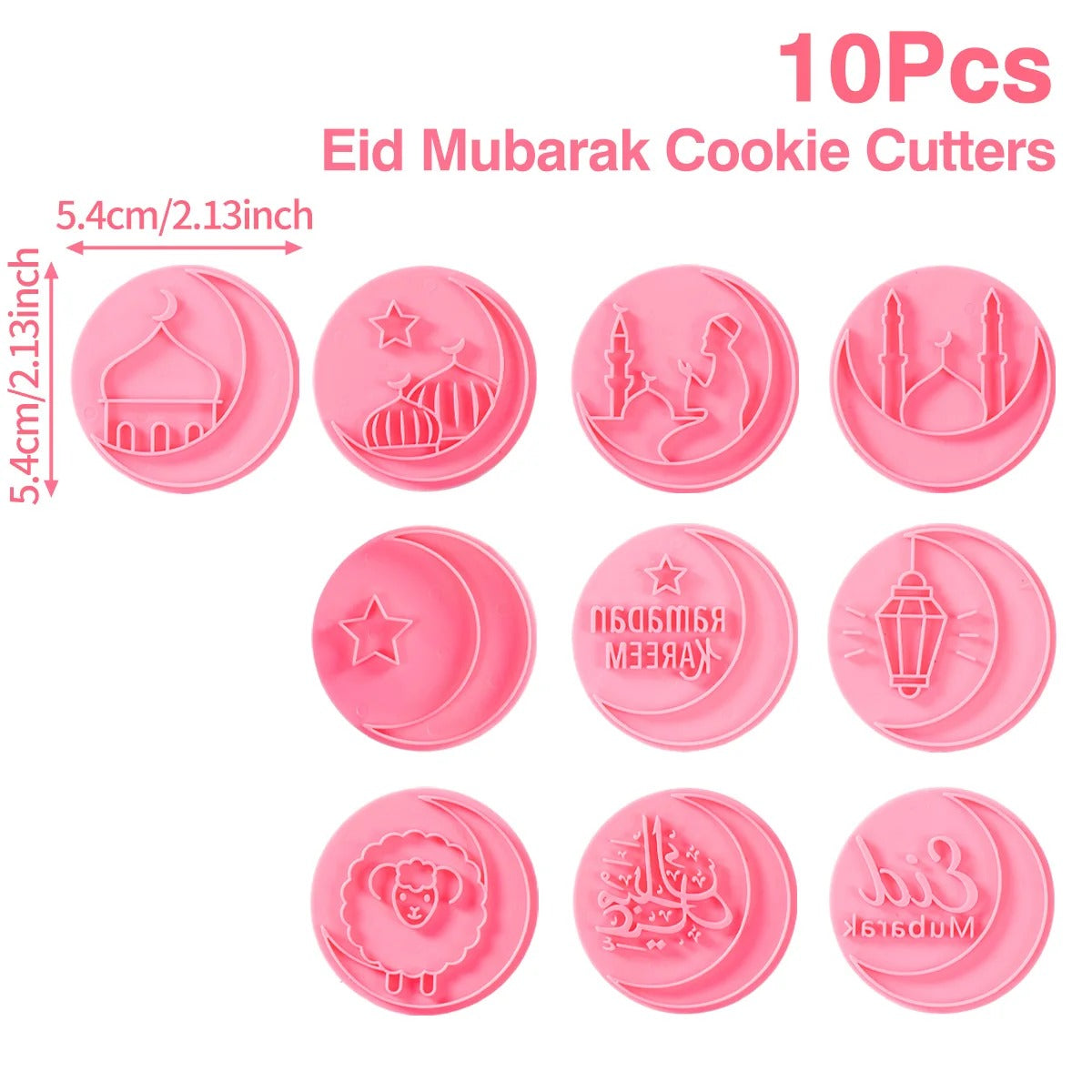 Molde para Galletas Eid Mubarak