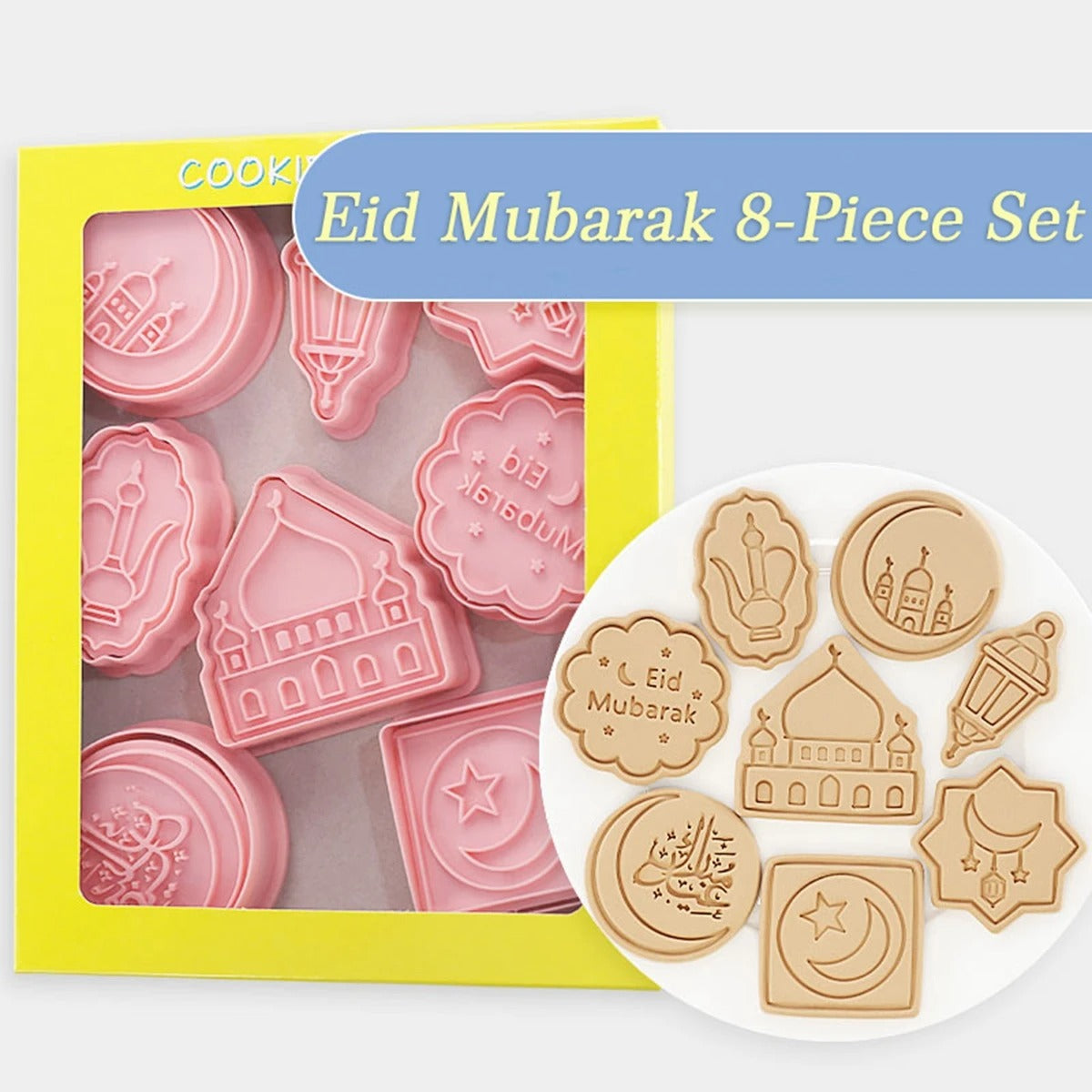 Molde para Galletas Eid Mubarak