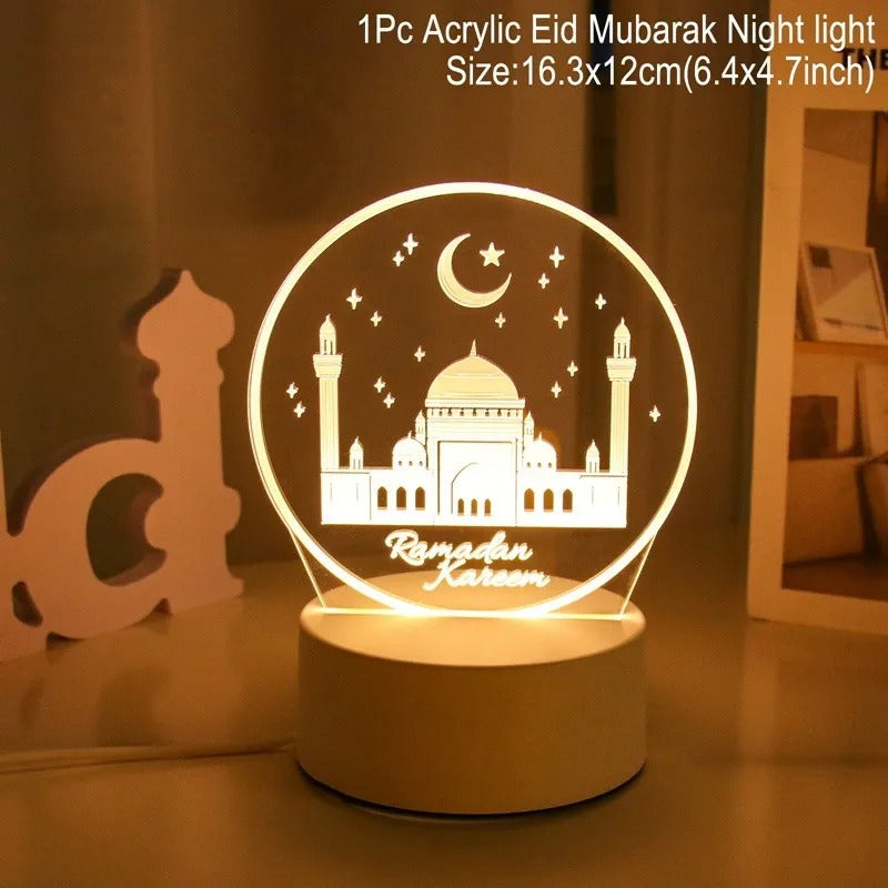 Luz Nocturna Eid Al-Fitr